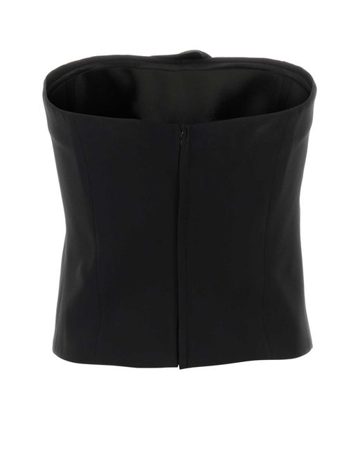 Giorgio Armani Black Bustier