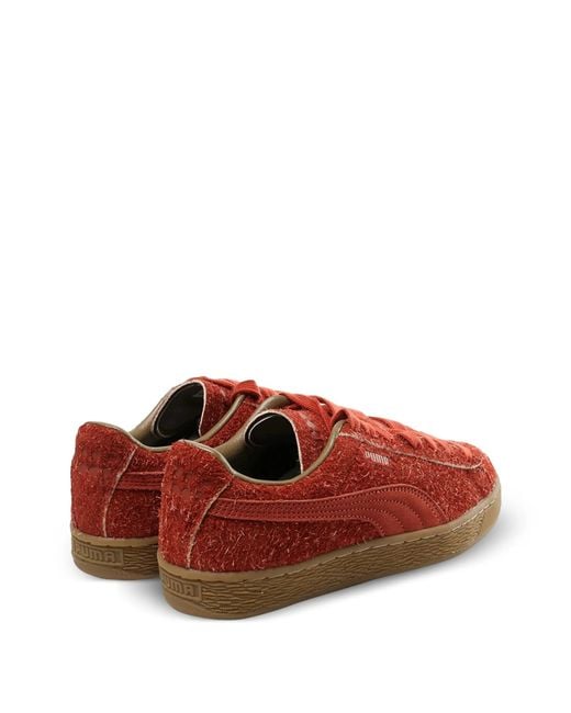 PUMA Red Suede Fuzzy Danielle Cathari