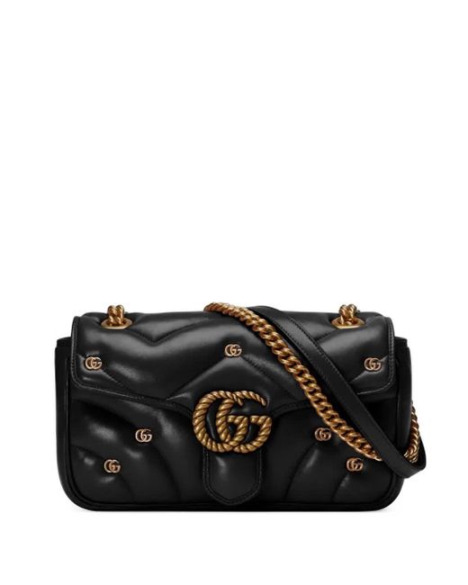 GG BAG GG MARMONT PICCOLA di Gucci in Black