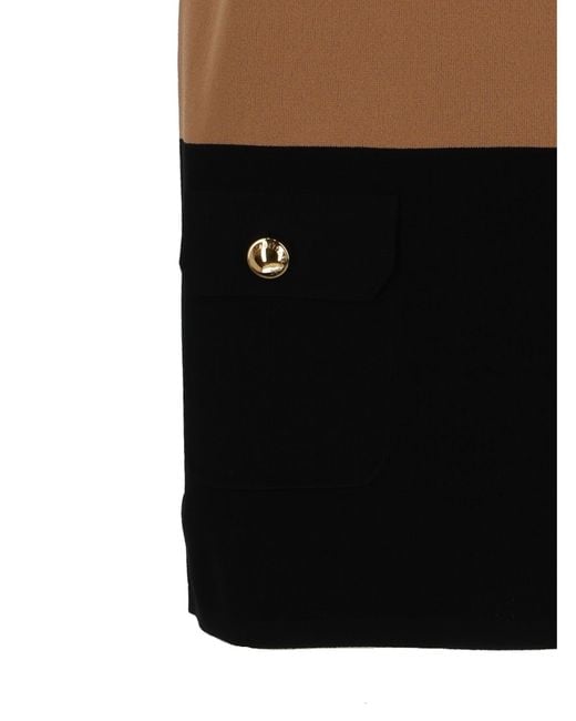 Elisabetta Franchi Black Abito Di Maglia