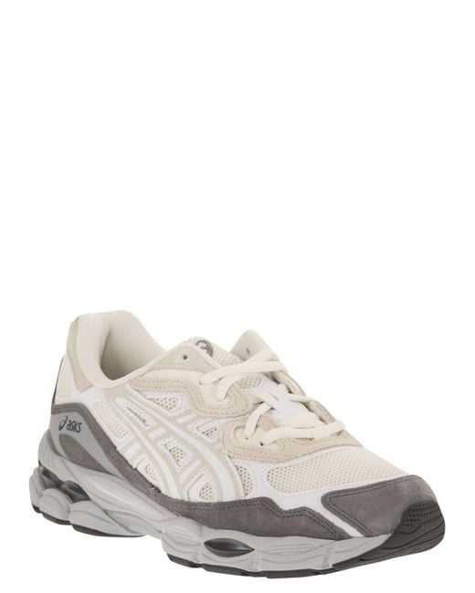 Asics White Gel Nyc Sneakers