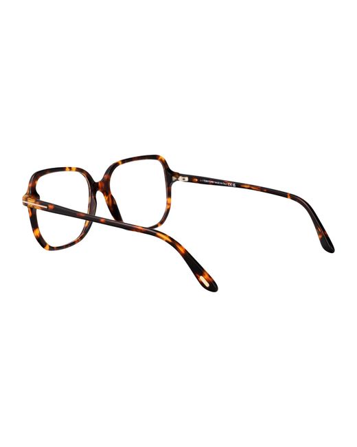 Tom Ford Brown Squared Optical Ft5578 B 052