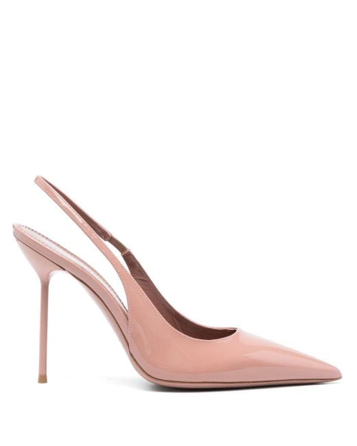 Paris Texas Pink Lidia 105Mm Slingback Pump
