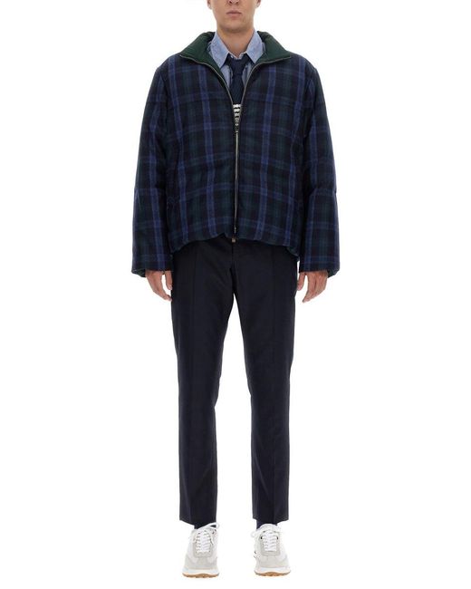 Thom Browne Green Reversible Jacket for men