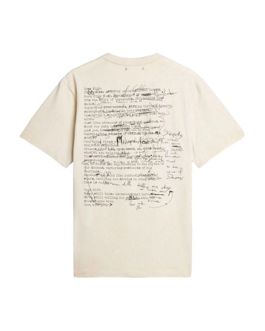Golden Goose Deluxe Brand White Journey M's T Shirt