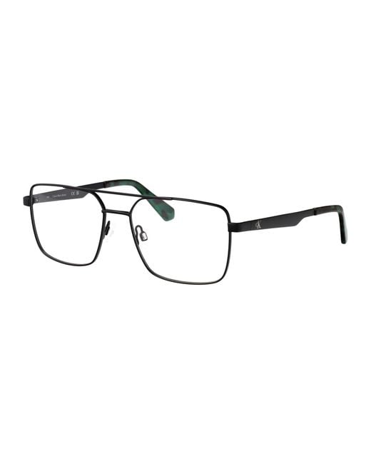 Calvin Klein Multicolor Metal Glasses for men