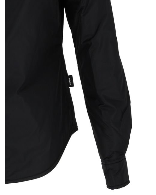 Aspesi Black Camicia Glue