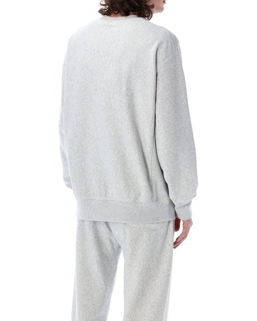 Champion Gray Relaxed-Fit Reverse Weave Sweatshirt for men