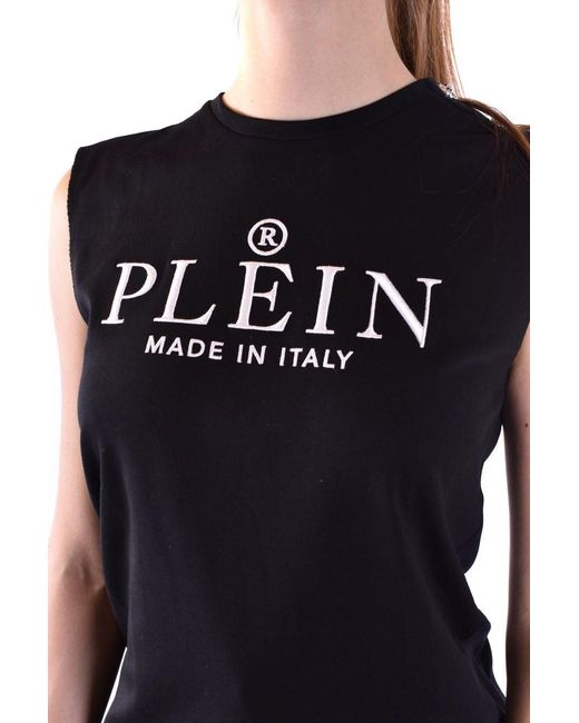 Top Philipp Plein de color Black