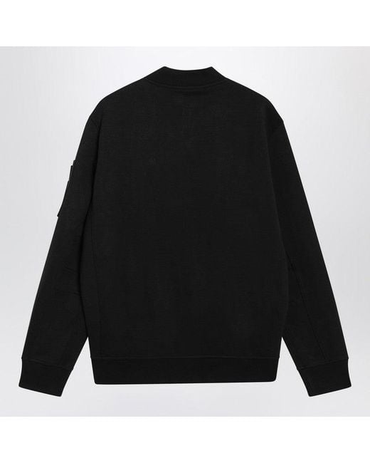 Polo Ralph Lauren Black Zip Up Knit Bomber for men