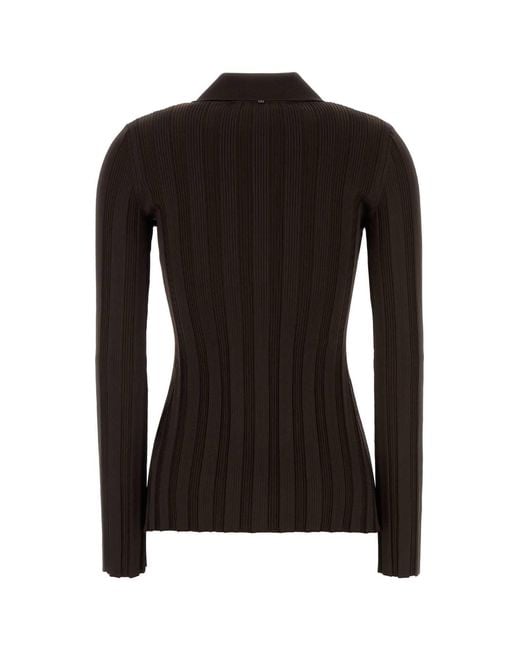 Sportmax Black Knitted Cardigan