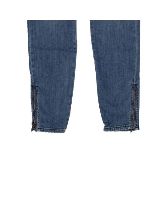 Moschino Couture Couture Cotton Denim Jeans in het Blue voor heren