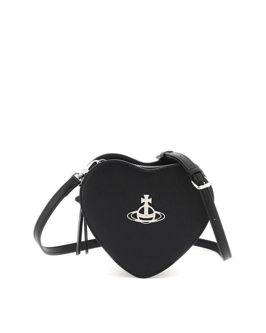 Vivienne Westwood Louise Heart Crossbody Body Bag in het Black