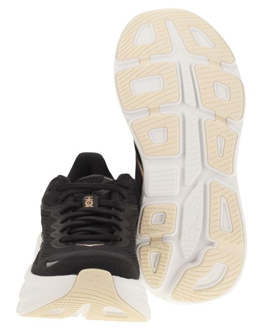 Hoka One One Black Bondi 9 Sneakers