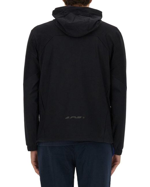 Boss Blue Technical Fabric Sweatshirt for men