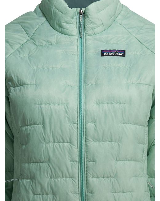 Patagonia Green W Jackets And Coats Light Blue