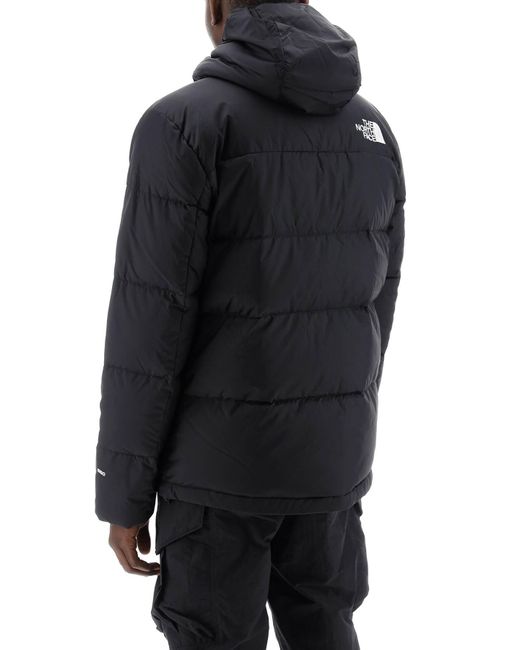 The North Face Black Himalayan Short Hooded Down Jacket for men