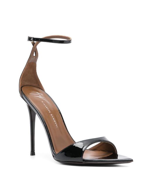 Giuseppe Zanotti Black Intriigo Sandalen 105Mm