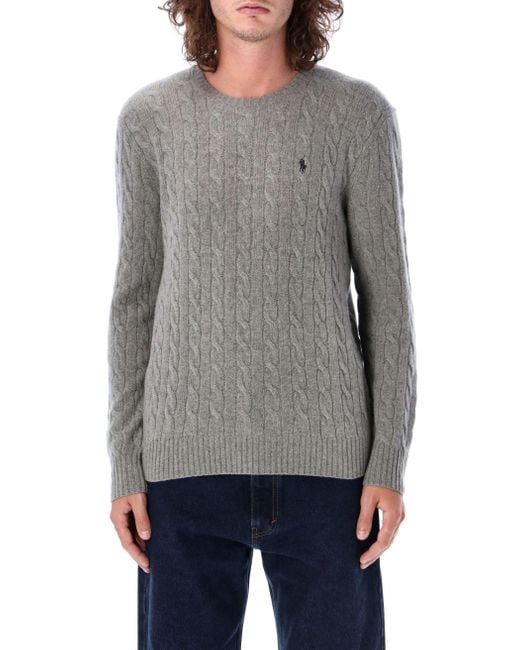 Pulls Gray Polo Ralph Lauren pour homme