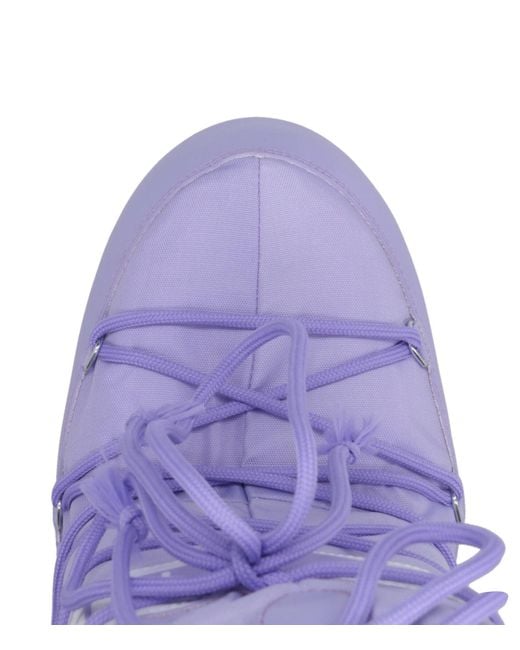 Moon Boot Purple Boots