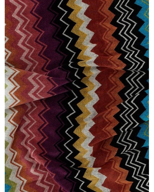 Missoni Red 'Giacomo' 5 Towel Set