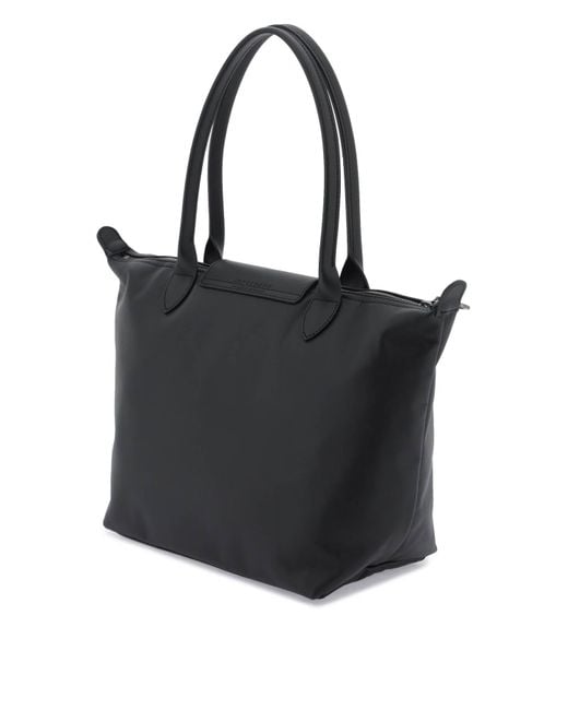 Longchamp Black Le Pliage Xtra M Tote Bag