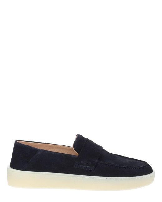 Boss Blue Mocassino "kieran" for men