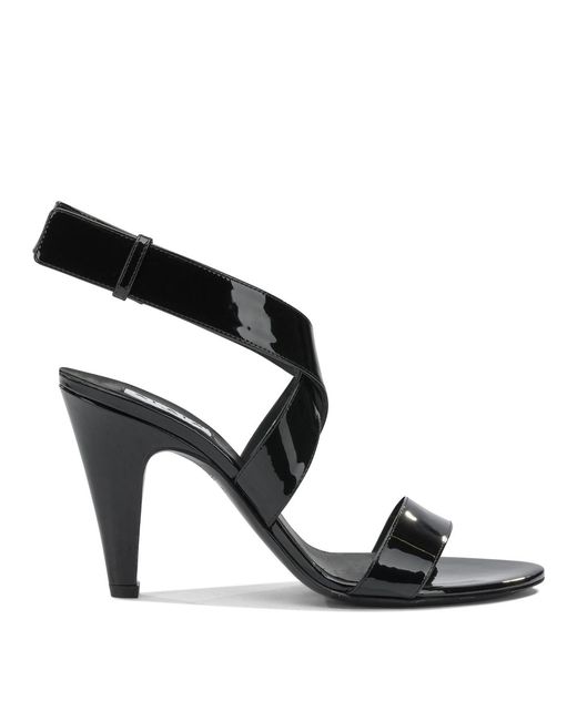 Alaïa Black "Cone 110 Mm" Heeled Sandals