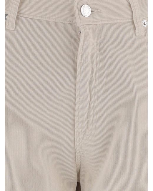 Haikure Natural Ribbed Cotton Velvet Pants