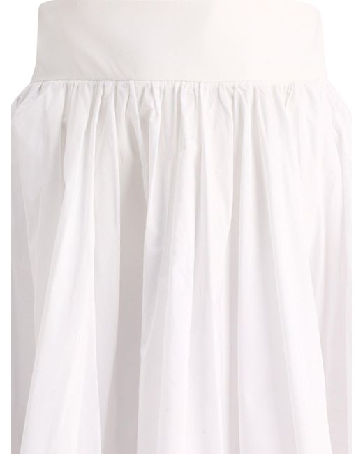 F.it White Skirt With Bandeau