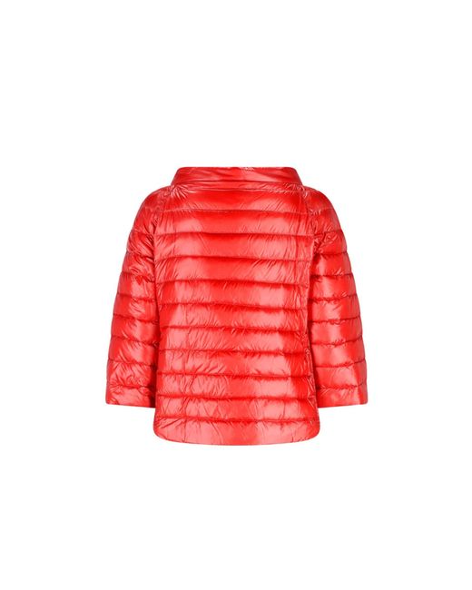 Herno Red Reversible Down Jacket