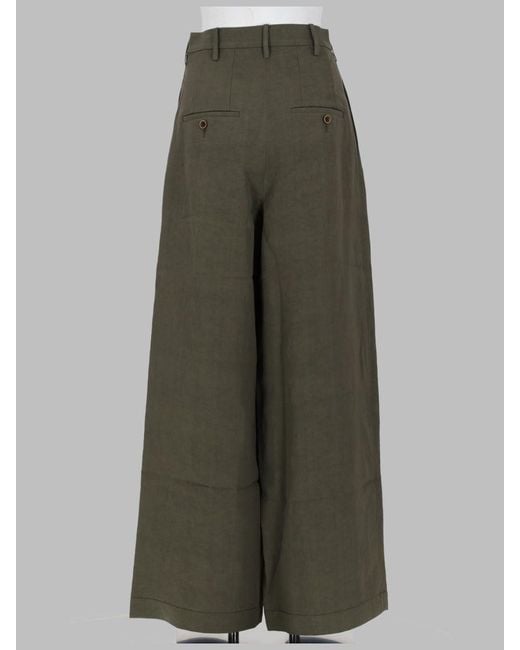 Uma Wang Green Sophisticated Trousers