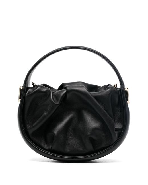 Roger Vivier Black Viv Choc Royale Mini Hobo Bag