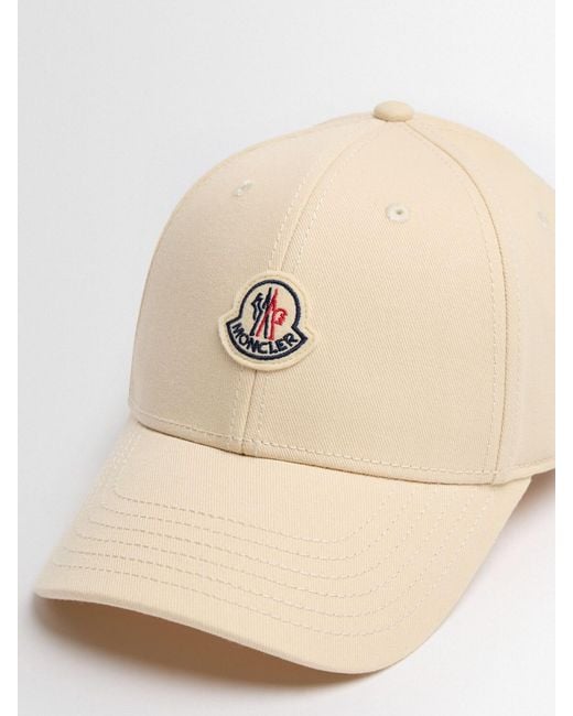 Moncler Baseballpet in het Natural