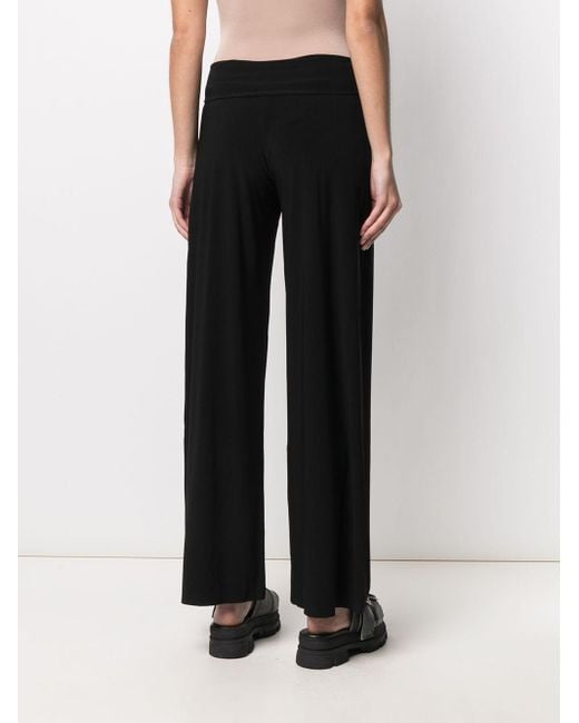 Norma Kamali Black Pants & Shorts