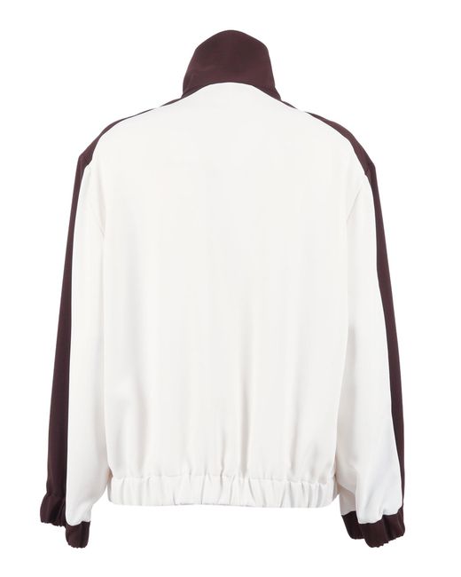 P.A.R.O.S.H. White Bicolor Jacket