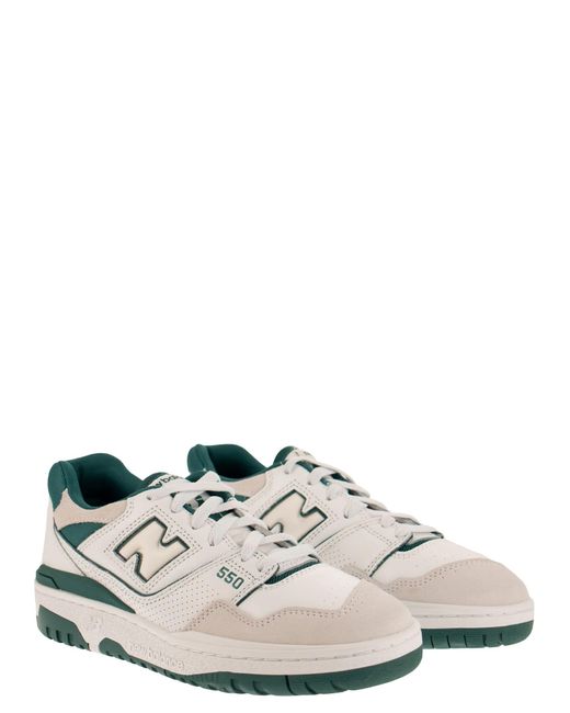 New Balance Bb550 Sneakers in het White voor heren