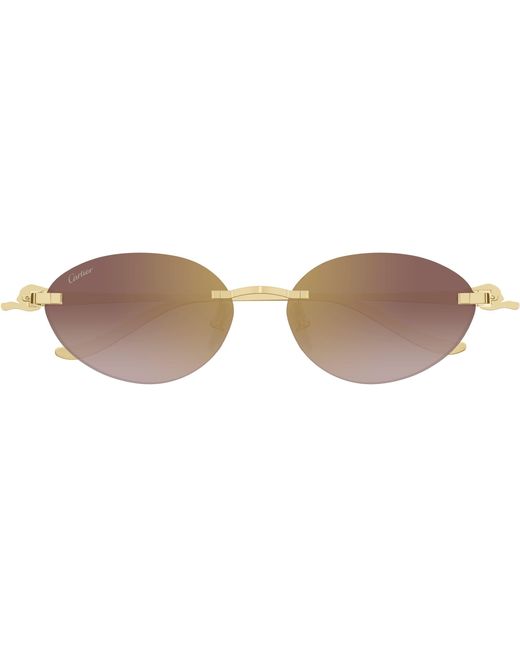 Cartier Panthère de CT0504S -002 - Gold in Black für Herren