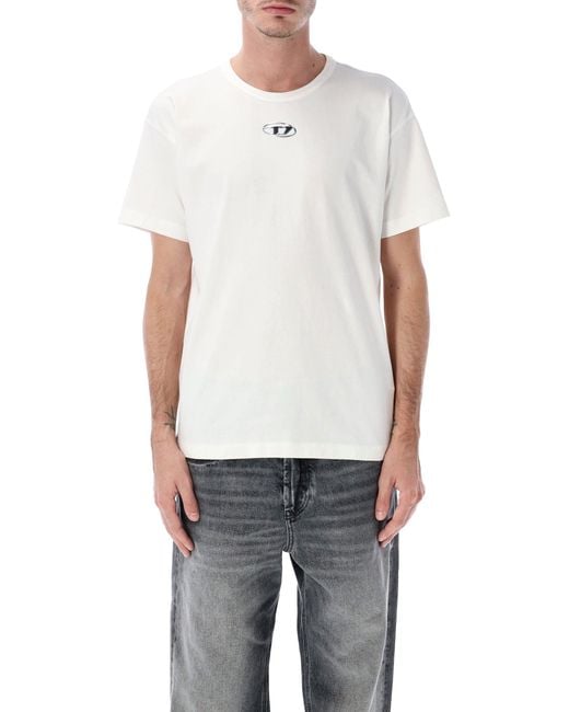 DIESEL Blue T Shirts And Polos