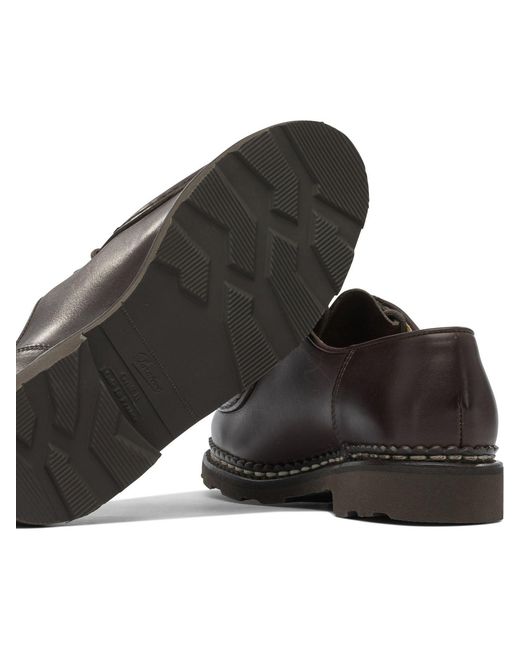 Paraboot "Michael" Schnür-Loafer in Brown für Herren