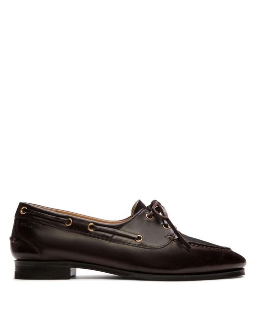 Bally Brown Pathy Moccasin