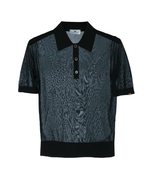 Elisabetta Franchi Black Maglia Tricot