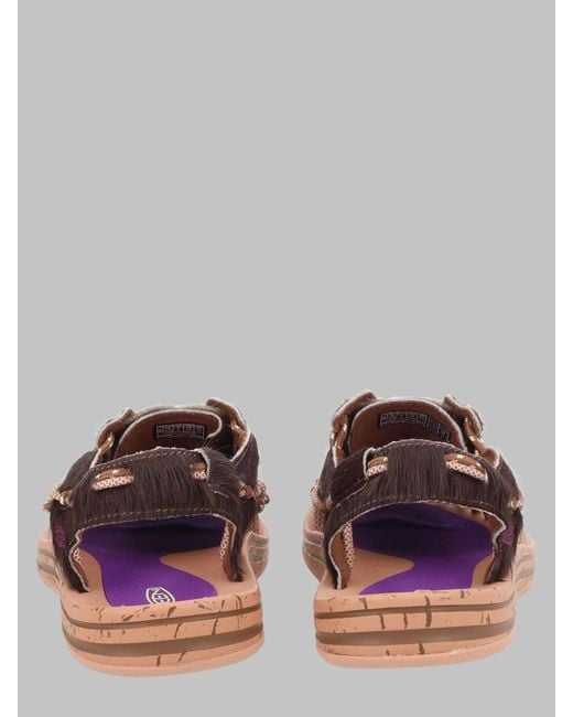 Keen Brown Sandals Uneek Lea Leather