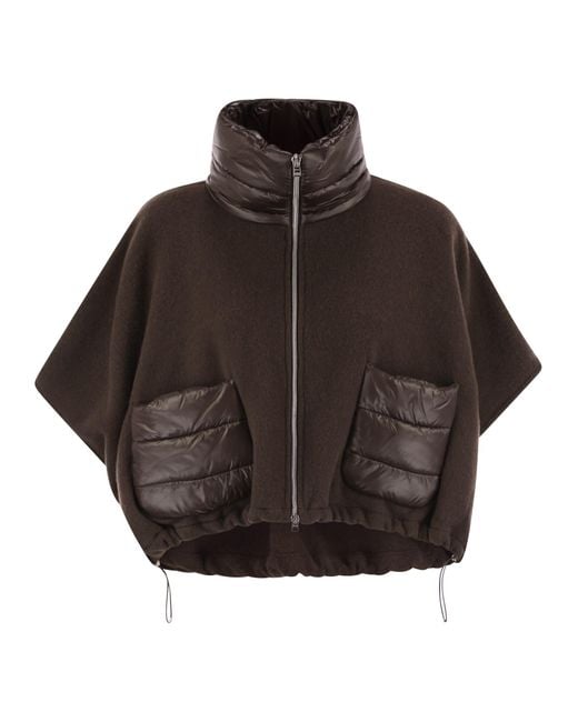 Herno Brown Resort Poncho