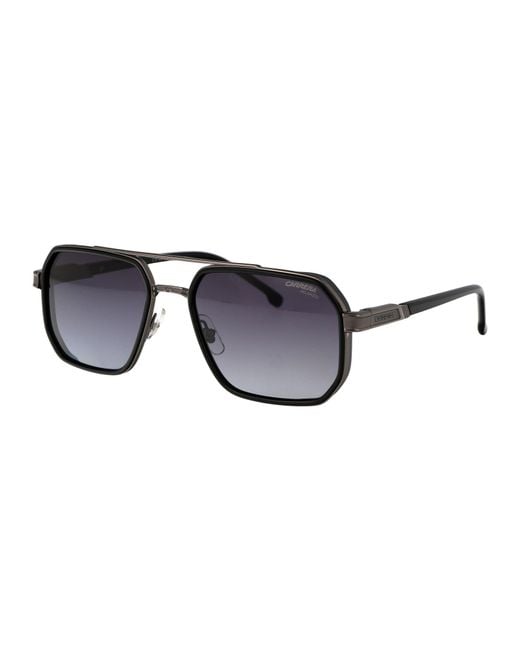 Carrera Blue Geometrical Sunglasses 1069/S Answj for men