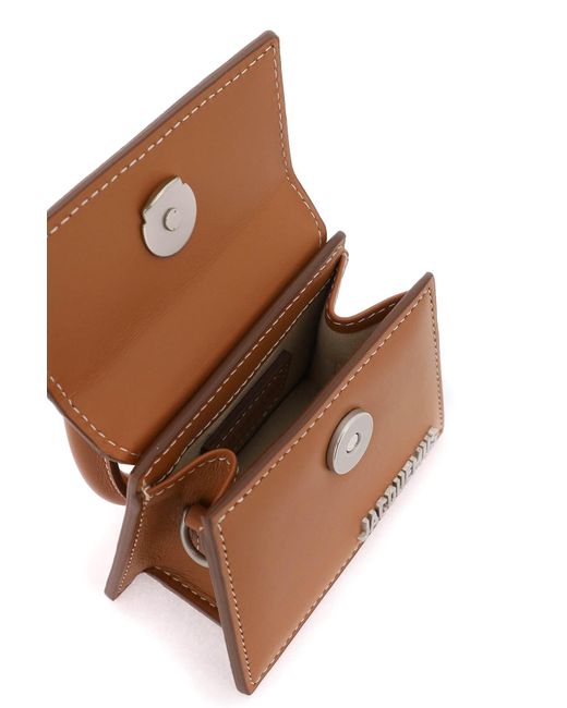 Jacquemus 'Le Chiquito' Mini -Tasche in Brown für Herren