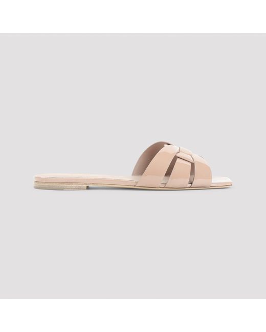 Saint Laurent Pink Tribut Sandals