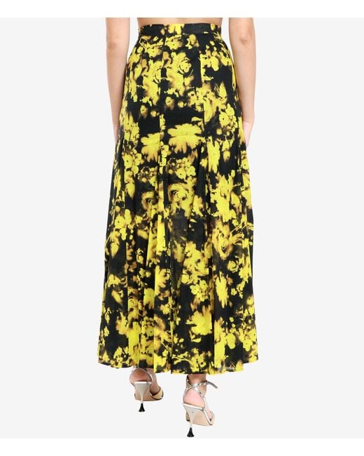Erika Cavallini Semi Couture Yellow Skirts