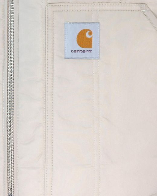 Carhartt White Giubbino Smanicato Lachlan Liner Fleur De Sel