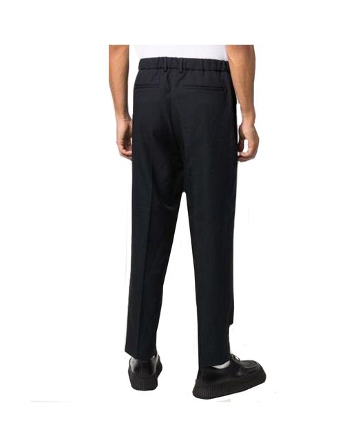 Jil Sander Black Classic Pants for men